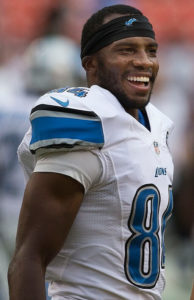 Ryan Broyles in his football uniform