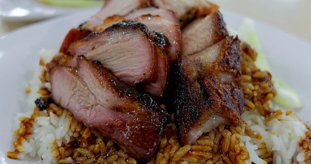 bbq pork on rice