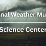 national weather museum and science center words with tornado in the background