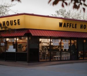 outside building of waffle house