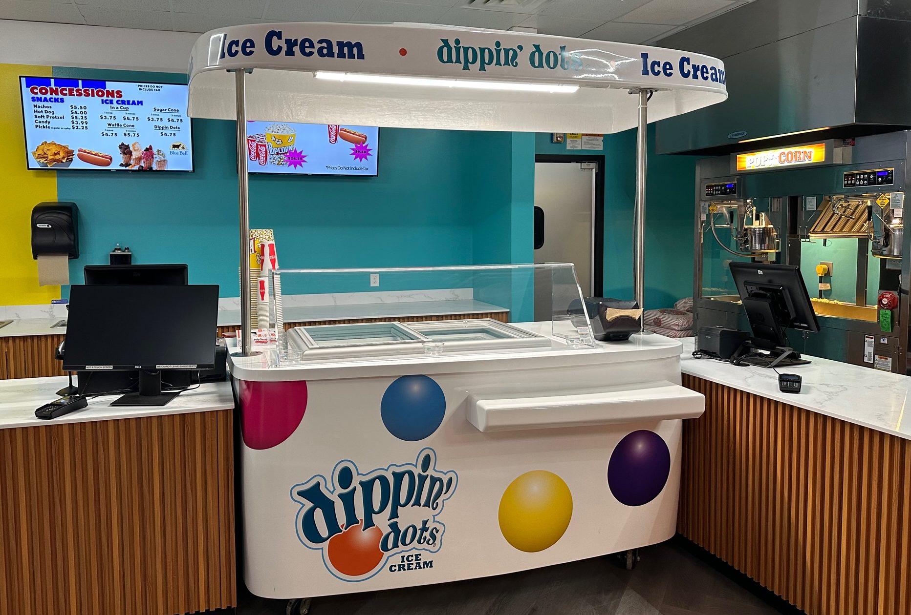 Dippin Dots Ice Cream Station