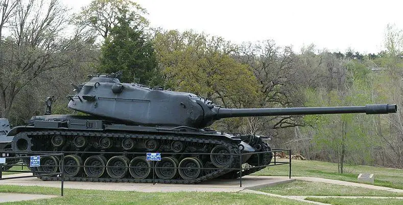 vintage army tank at a museum 